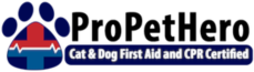 We are Cat and Dog First Aid and CPR certified